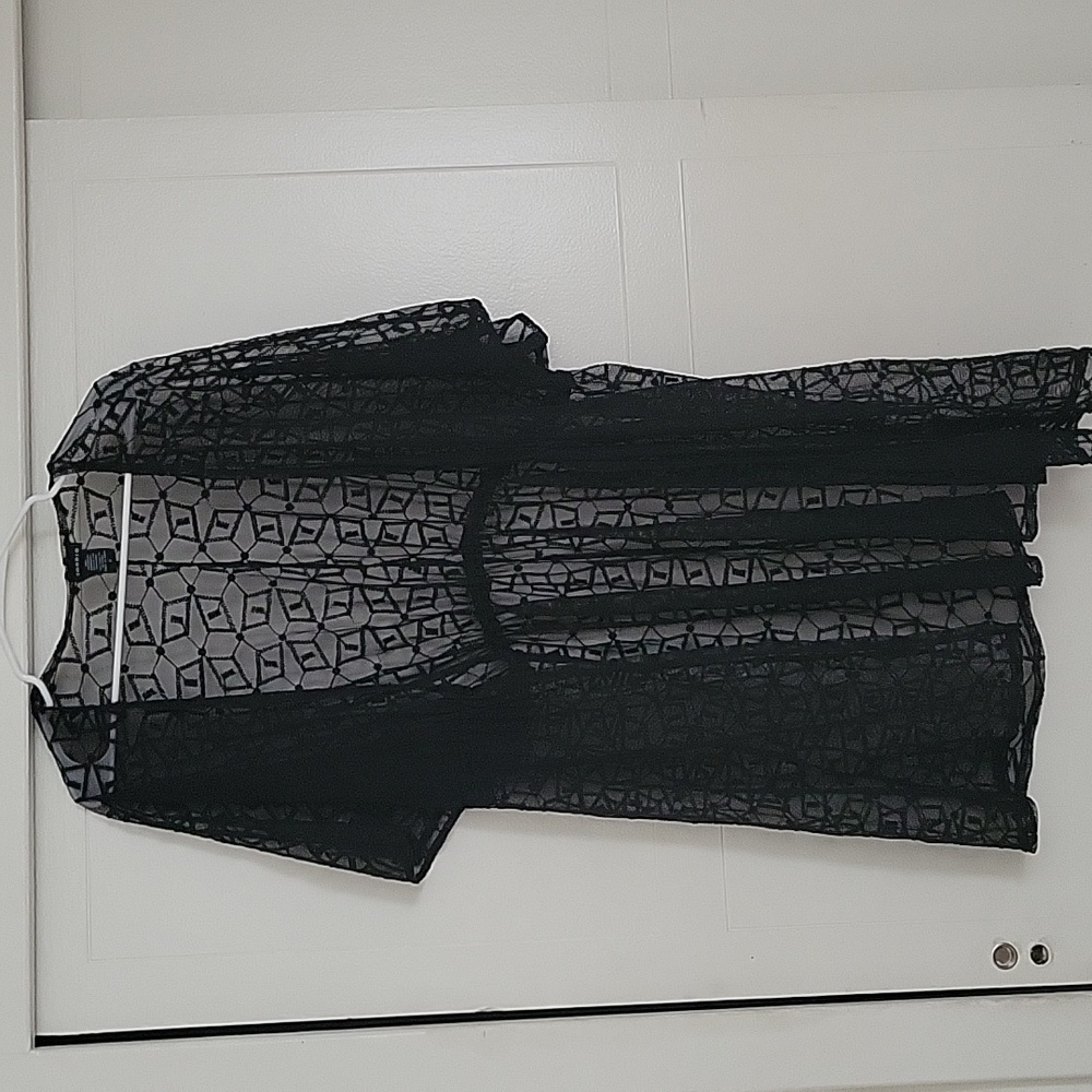 Torrid Size 0 Black Lace Kimono